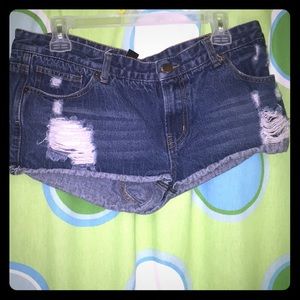 Jean shorts